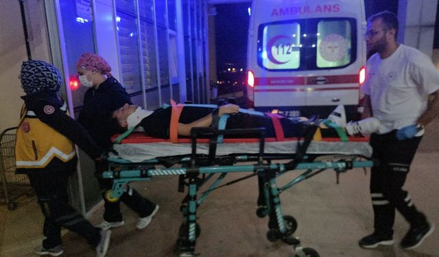 Orhangazi’de otomobil bariyerlere çarptı: 1 yaralı