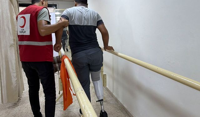 Türk Kızılay'dan Gazze'de Protez Destek Projesi