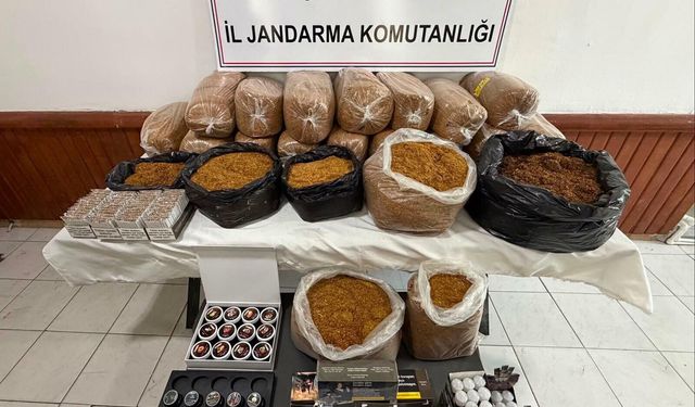 Uşak'ta jandarmadan uyuşturucu operasyonu