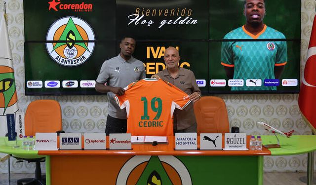 Alanyaspor Ivan Cedric’i Kadrosuna Kattı