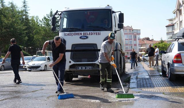 Keçiören’de kapsamlı temizlik seferberliği