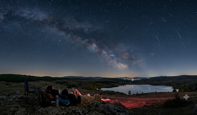 Ankara'da Perseid Meteor Yağmuru heyecanı: Gökyüzünde saatte 100 meteor görülebilecek