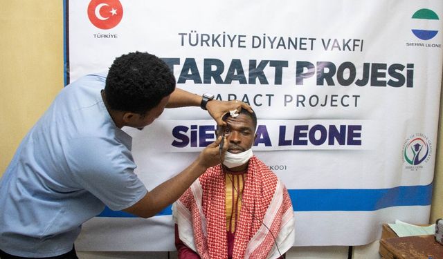 TDV'nin katarakt projesiyle 5 bine yakın kişi tedavi edildi