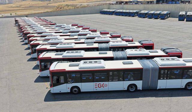 Ankara'ya 13 Yeni EGO Otobüsü Daha: Filoya Katılan Araç Sayısı 597'ye Ulaştı