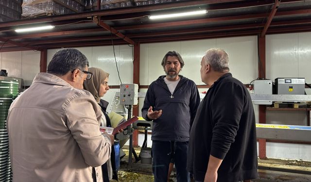 Ankara Çubuk'ta turşu üreticileri denetlendi