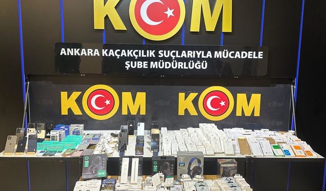 Polatlı’da kaçak telefon baskını!