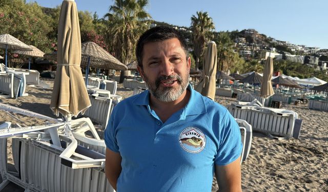 62 yavru caretta caretta denizle buluştu