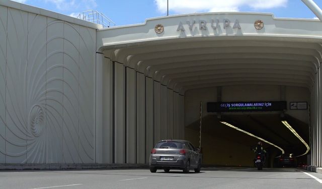 Avrasya Tüneli'nde araç geçiş rekoru
