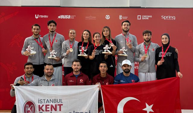 Avrupa Şampiyonası'nda 12 madalya