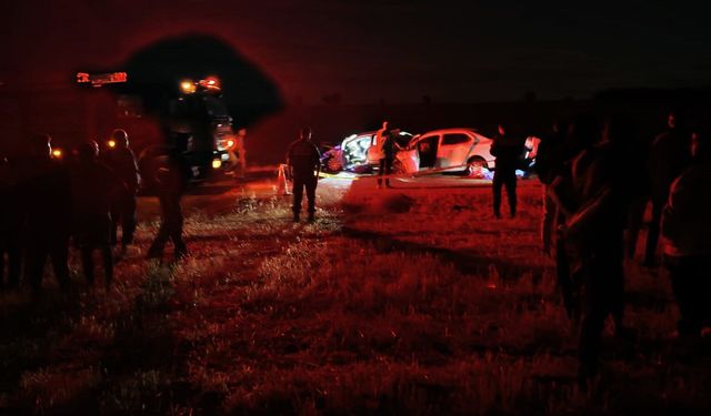 Konya'da feci kaza: 2 ölü, 5 yaralı