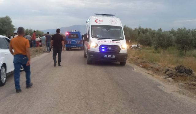 Saruhanlı’da Motosiklet Kazası: 1 Ölü