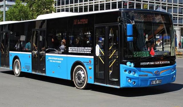 Ankara’da özel halk otobüsçüleri kontak kapattı