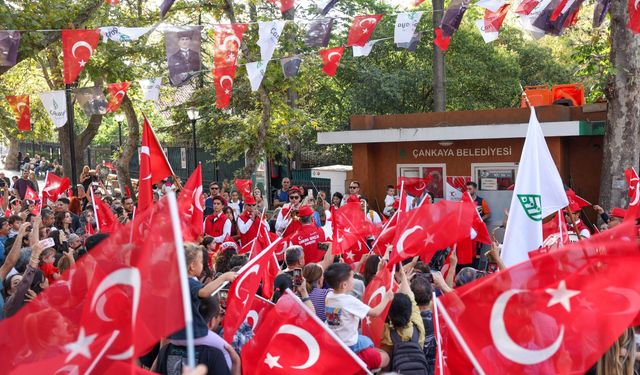 Çankaya’da 30 Ağustos Coşkuyla Kutlandı!