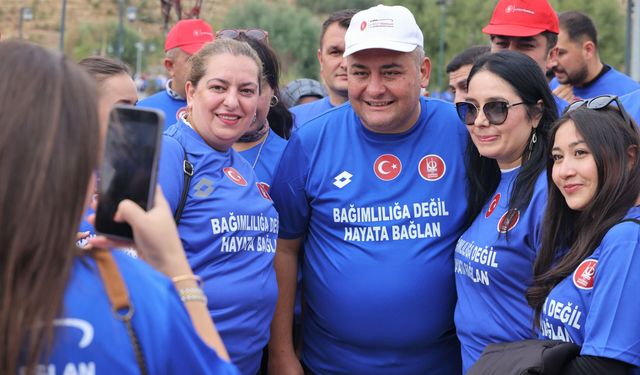 Keçiören’de bağımlılığa karşı farkındalık yürüyüşü