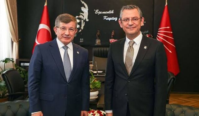 Özgür Özel’den Davutoğlu’na dayanışma telefonu