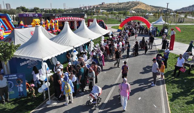 Sincan Park’ta çocuklara sağlıklı yaşam eğitimi