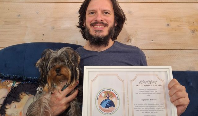 Türkiye menşeli “Akif Manaf Sağlık ve Barış Ödülü” ilk kez yurt dışında verildi
