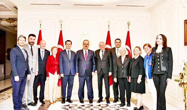 TÜSİAV’dan Ankara Valisi Canbolat’a ziyaret