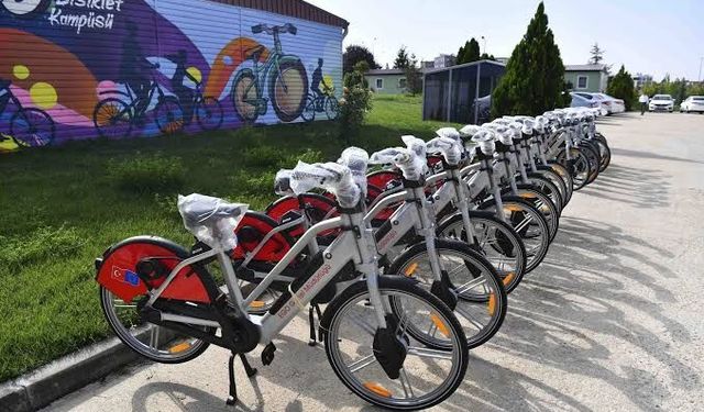 Ankara'da parklarda elektrikli bisiklet dönemi: Dakikası 2,66 TL