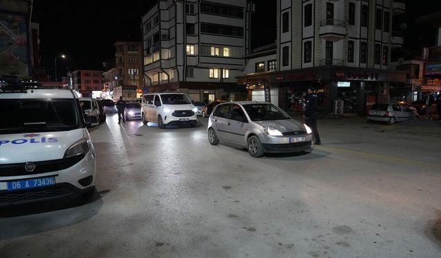 Çubuk’ta 40 Polisin Katılımıyla Asayiş Denetimi