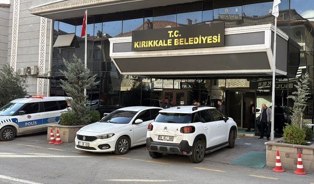 Kırıkkale Belediyesi'nde rüşvet operasyonu