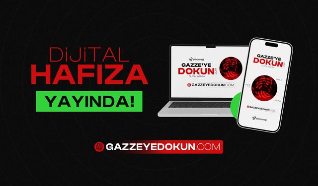7 Ekim'in yıl dönümünde 'gazzeyedokun.com' erişime açıldı