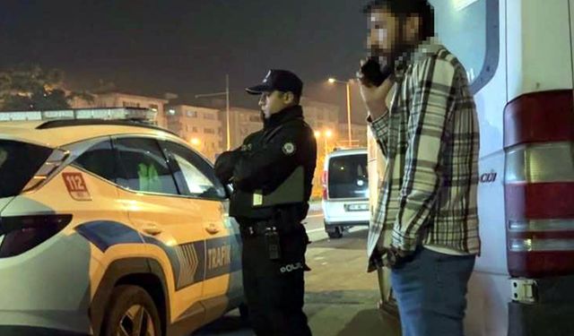 Alkollü sürücüden polise dikkat çeken yanıt