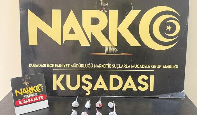Aydın'da uyuşturucu operasyonu