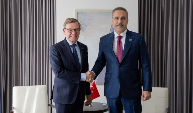Bakan Fidan Atlanta'da Alman Mevkidaşı Wadephul ile görüştü