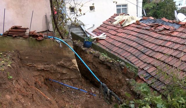 Beykoz'da Tehlike Çanları: İstinat Duvarı Çöktü