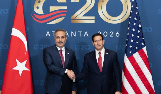 Hakan Fidan ve Marco Rubio bir araya geldi