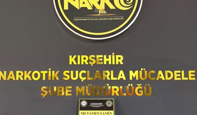 Kırşehir’de Şok Narkotik Operasyonu