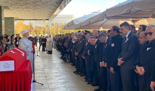 Şehit olan polis memuru, Ankara'da son yolculuğuna uğurlandı