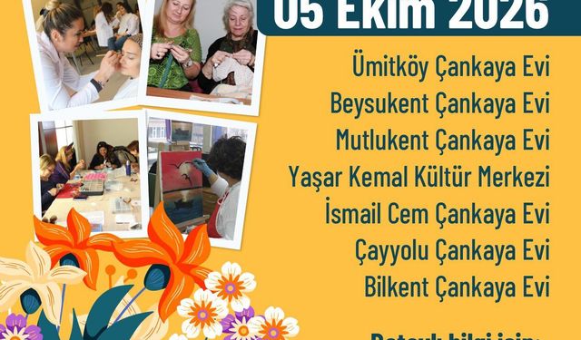 Çankaya Evleri’nde Yeni Dönem İçin Başvurular Başlıyor