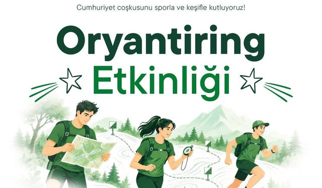 Cumhuriyet Coşkusu Doğada Yaşanacak! Çankaya’da Oryantiring Heyecanı Başlıyor!