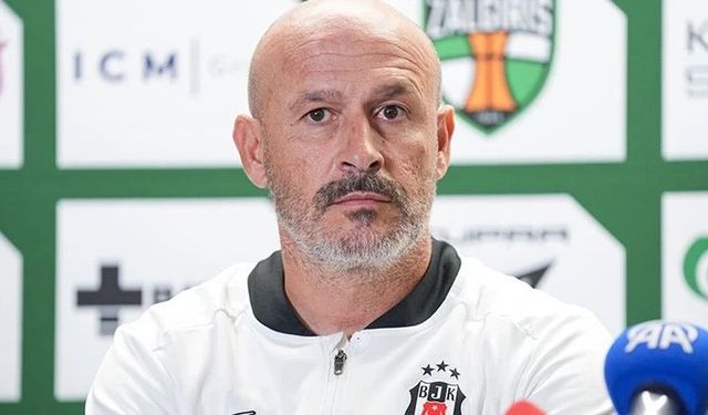 Beşiktaş Teknik Direktörü Italiano'dan dikkat çeken açıklama!