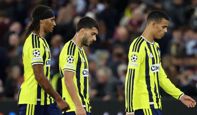 Fenerbahçe'ye Şampiyonlar Ligi'nde ağır darbe! Aston Villa gol yağdırdı