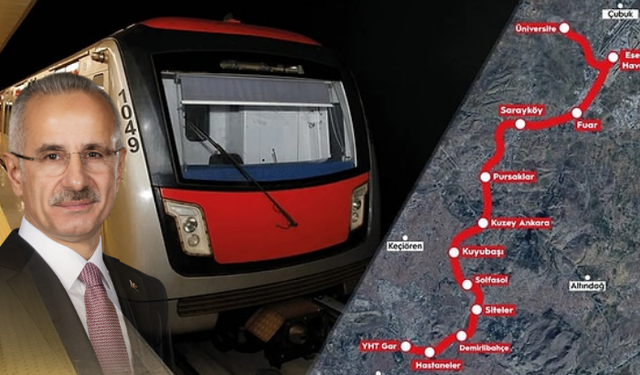 Ankara-Esenboğa Metrosunun Detayları Belli Oldu: Açılış Ne Zaman?