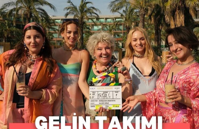 Film setinde çatallı bıçaklı kavga!