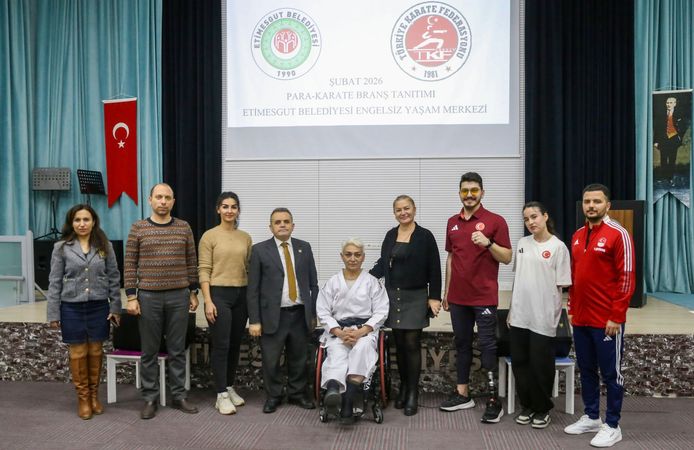 Etimesgut’ta Para-Karate Tanıtımı