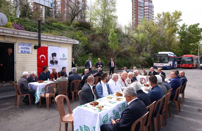 Çankaya Belediye Başkanı Halk Otobüsü Esnafıyla Bir Araya Geldi!