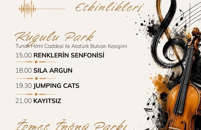 Çankaya’da Dünya Müzik Günü Coşkusu: Parklar Müzikle Şenlenecek