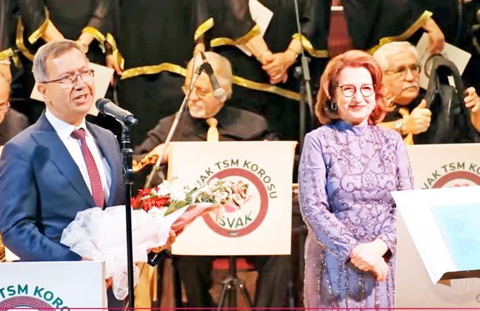 ISVAK İpek Dereli TMT Korosu Ankara Konseri ile yaza hızlı girdi