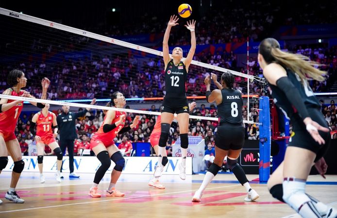 Filenin Sultanları Japonya'yı 3-1 mağlup etti! Türkiye üst üste 8. kez VNL finallerinde