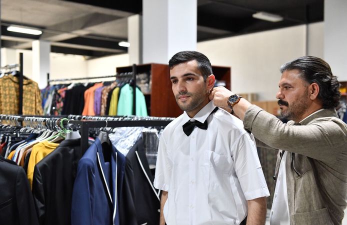 Altındağ Belediyesi'nin Ücretsiz Damatlık Desteğinden 110 Genç Yararlandı