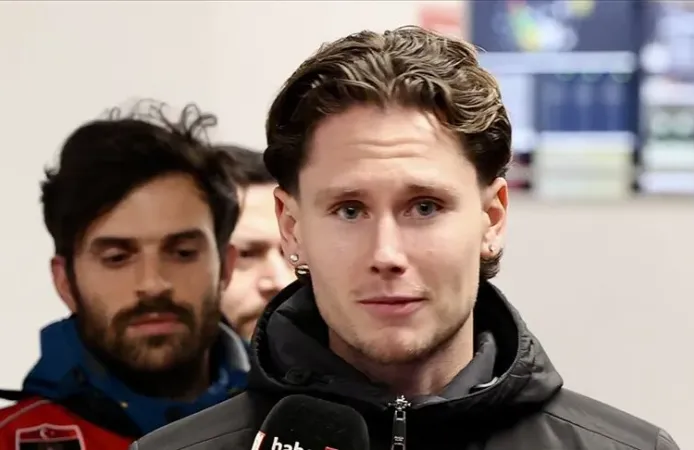 Karadeniz'de Ayrılık Resmileşti: Trabzonspor'da Mathias Løvik Dönemi Kapandı!