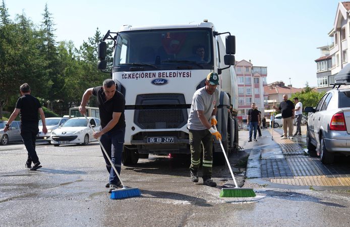 Keçiören’de kapsamlı temizlik seferberliği