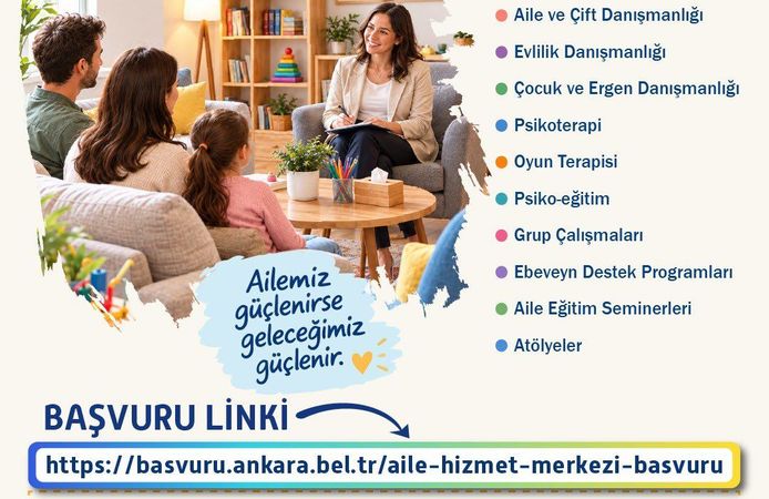 Başkent'te ailelere nefes aldıracak hizmet: Ücretsiz destek başlıyor