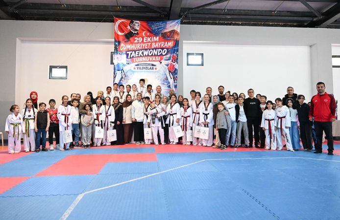 Altındağ’da Cumhuriyet Tekvando Turnuvası düzenlendi