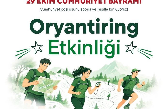Cumhuriyet Coşkusu Doğada Yaşanacak! Çankaya’da Oryantiring Heyecanı Başlıyor!